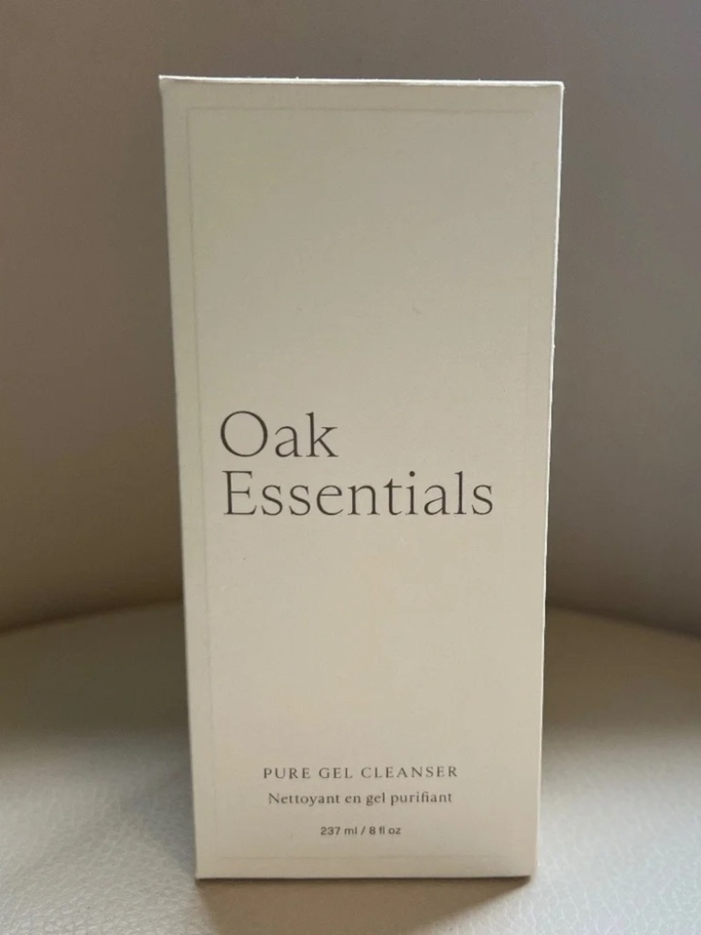 NIB Oak Essentials Pure Gel Cleanser Full Size 237 ml / 8 fl oz